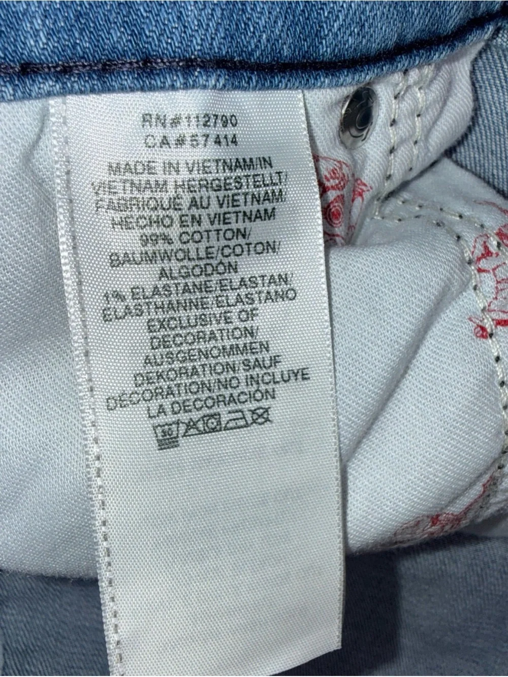 True ReligionRocco Light Blue Men's Jeans